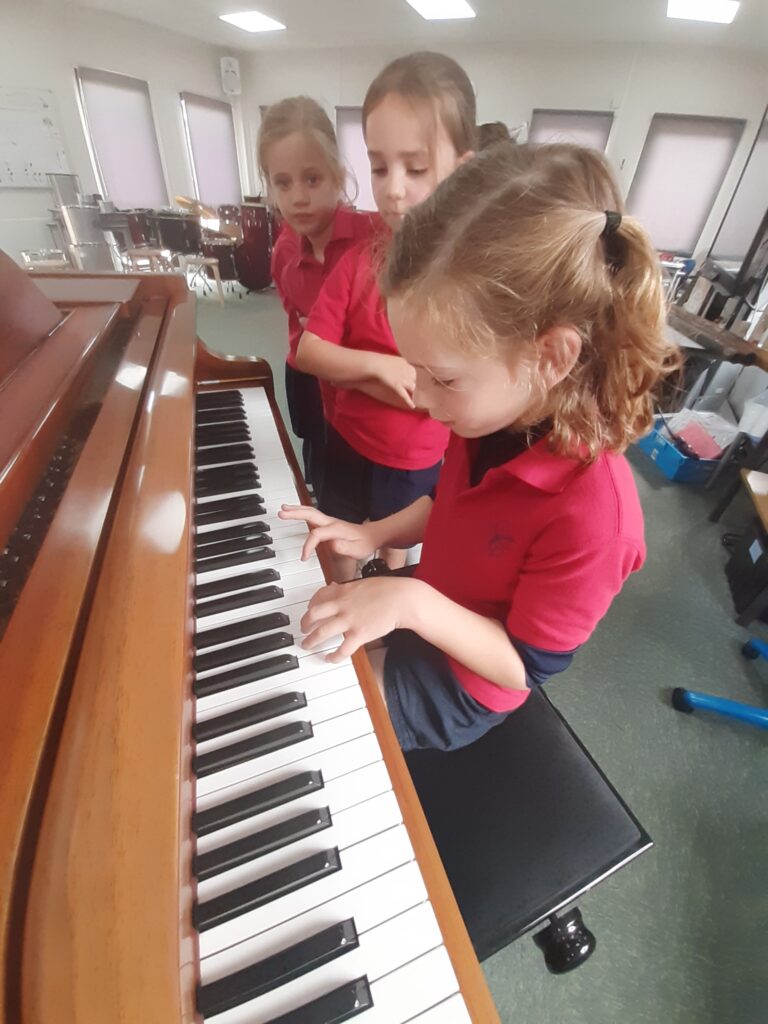 Year Two enjoy a musical afternoon., Copthill School