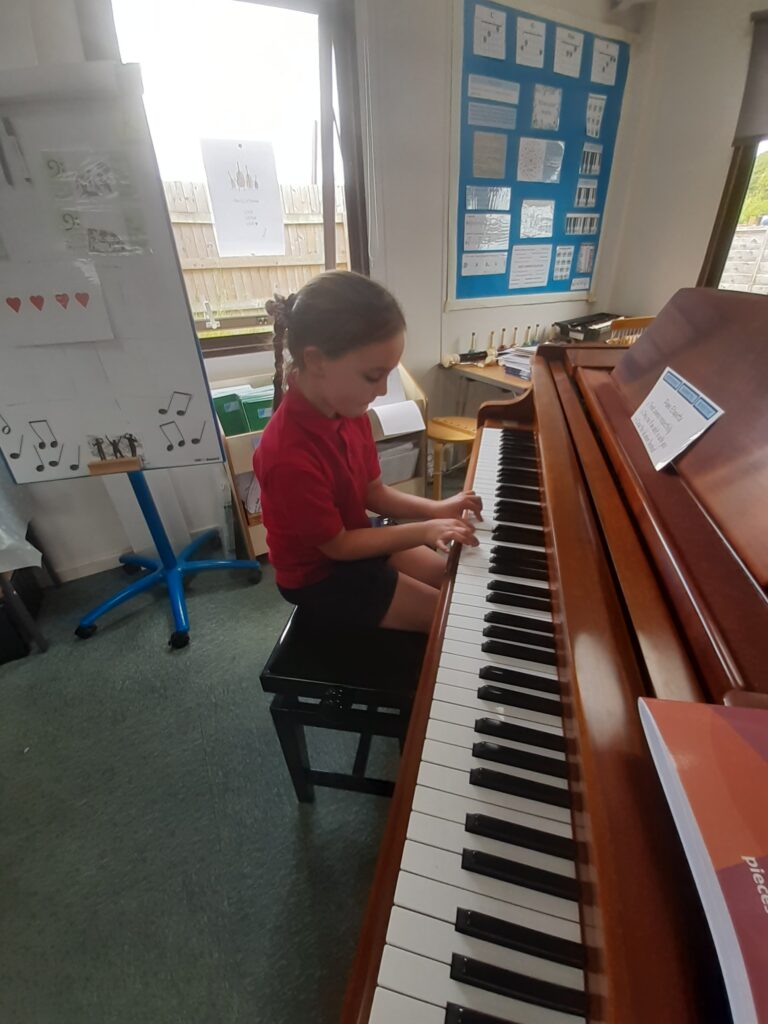 Year Two enjoy a musical afternoon., Copthill School