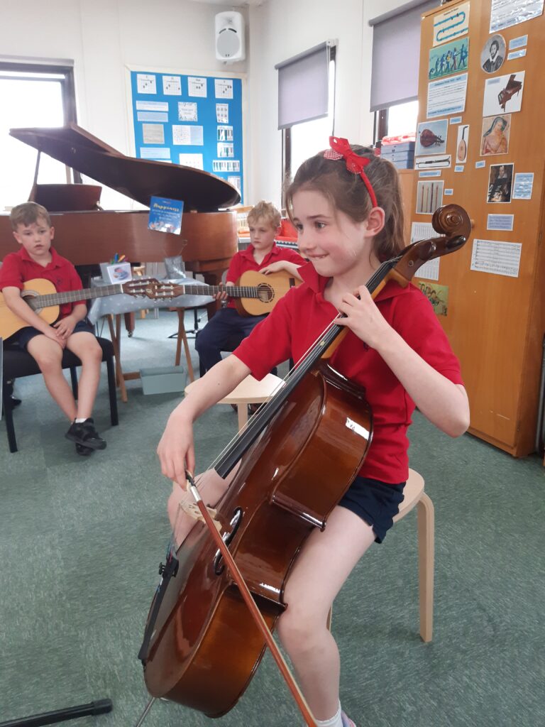 Year Two enjoy a musical afternoon., Copthill School