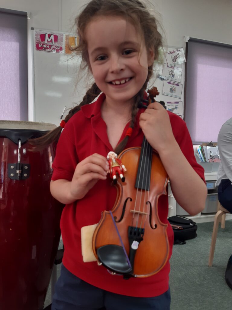 Year Two enjoy a musical afternoon., Copthill School