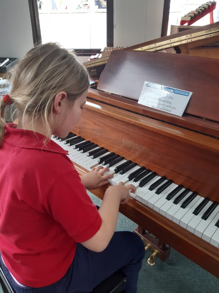 Year Two enjoy a musical afternoon., Copthill School