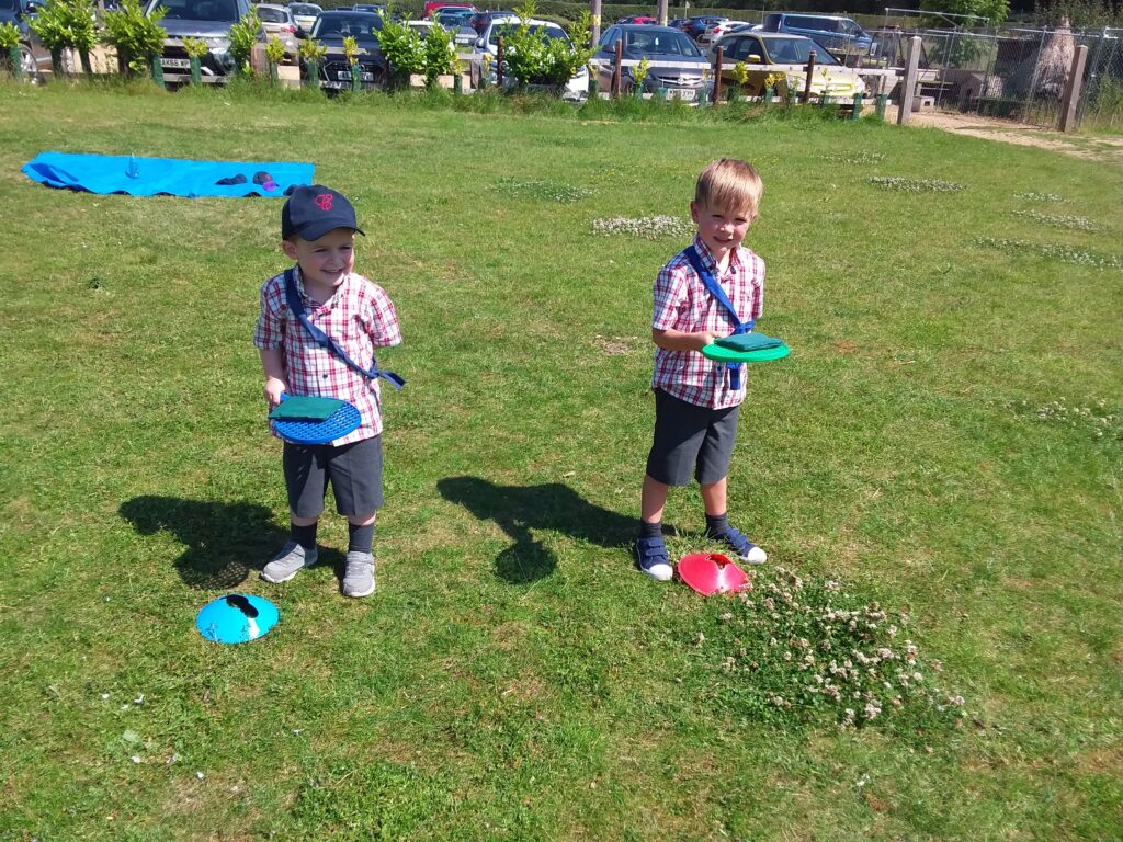 Exploring The Rainbow Fish and Practising Sports Day, Copthill School