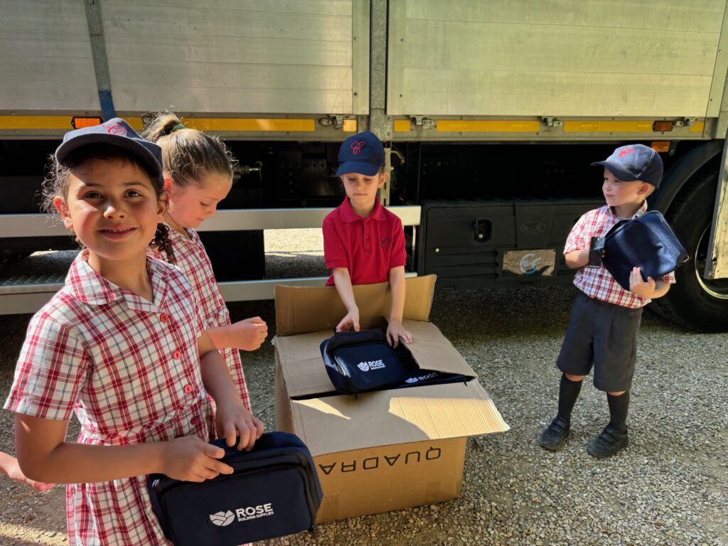 Exploring a lorry!, Copthill School