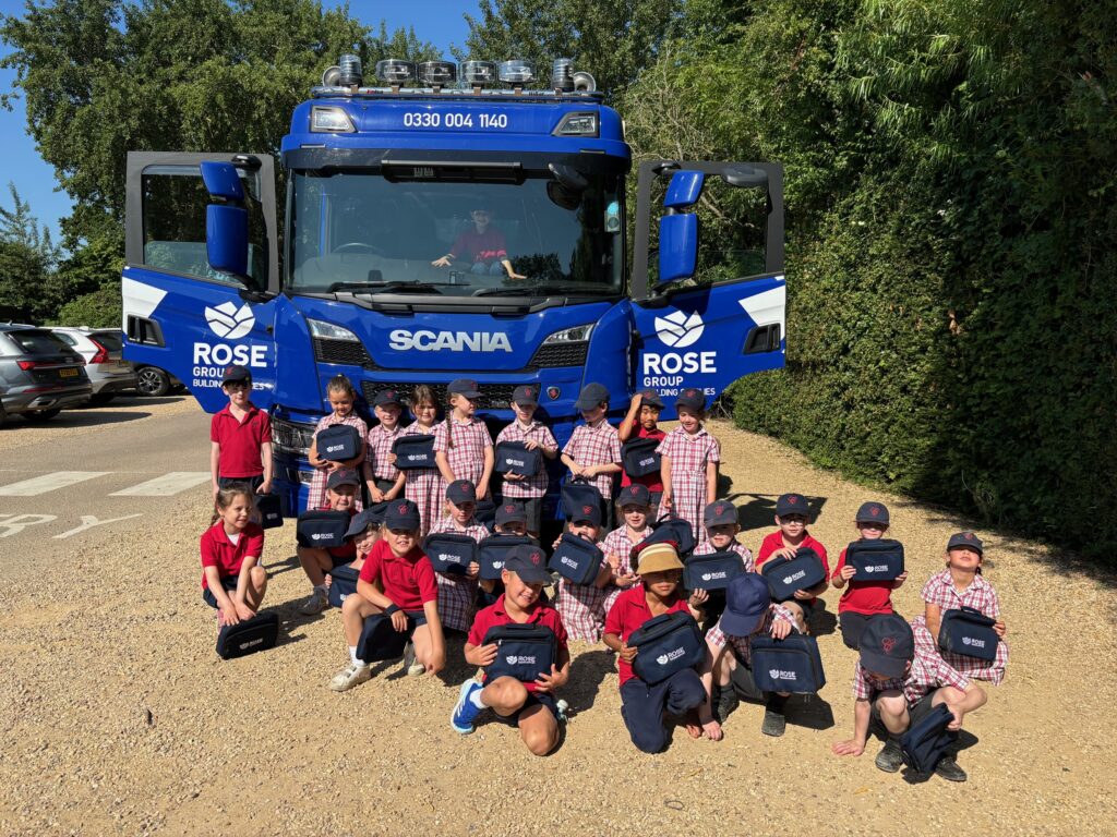 Exploring a lorry!, Copthill School