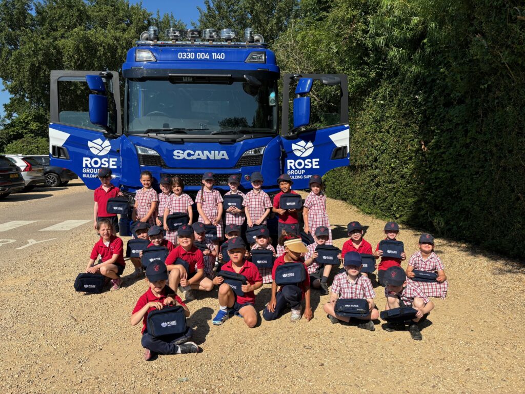 Exploring a lorry!, Copthill School