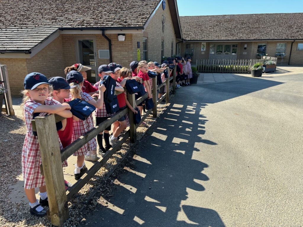 Exploring a lorry!, Copthill School