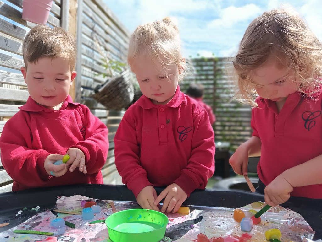 Discovering Rainbows, Copthill School