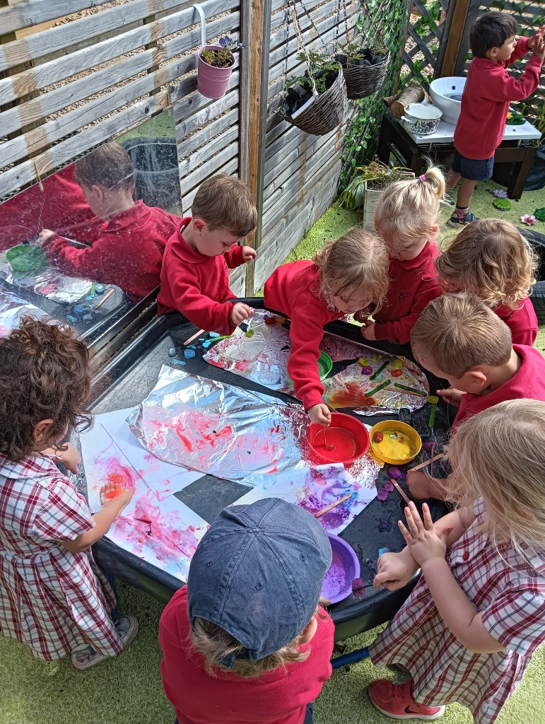 Discovering Rainbows, Copthill School