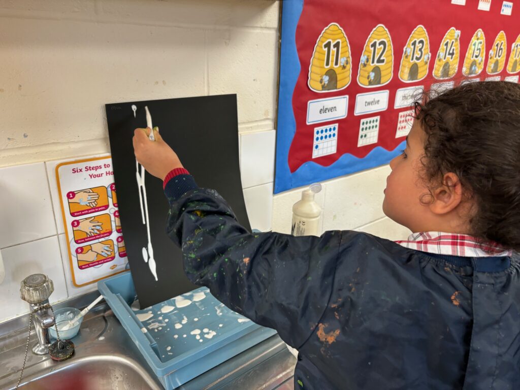 Rainbows and singing in the rain&#8230;, Copthill School