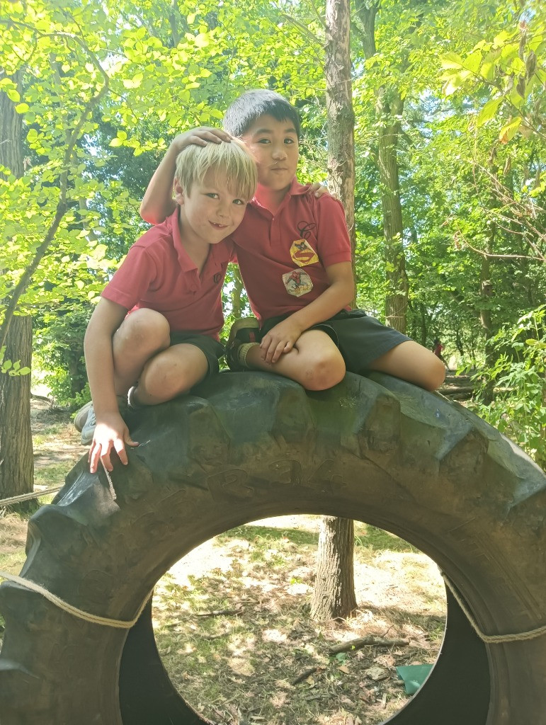 Smores and water play!, Copthill School