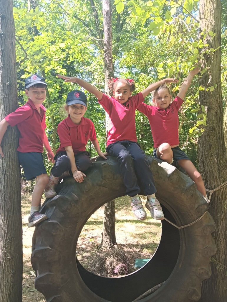 Smores and water play!, Copthill School