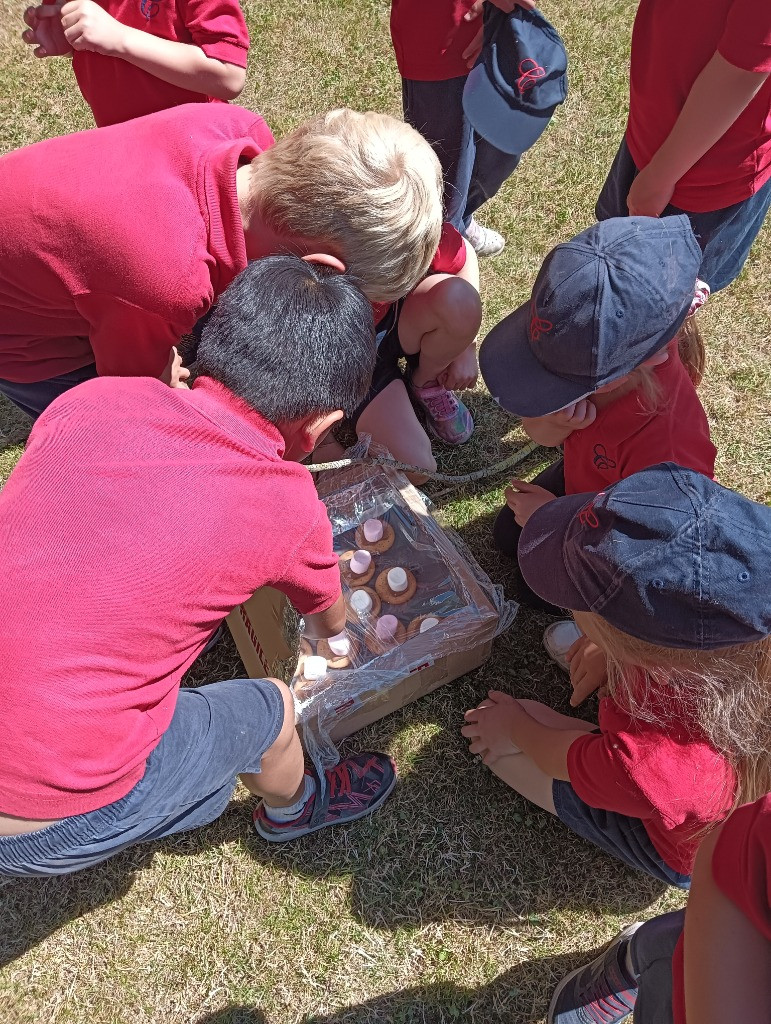 Smores and water play!, Copthill School