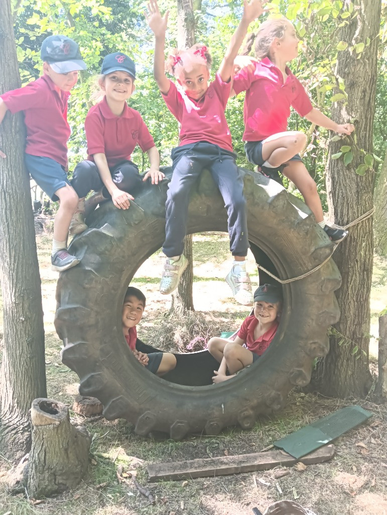 Smores and water play!, Copthill School