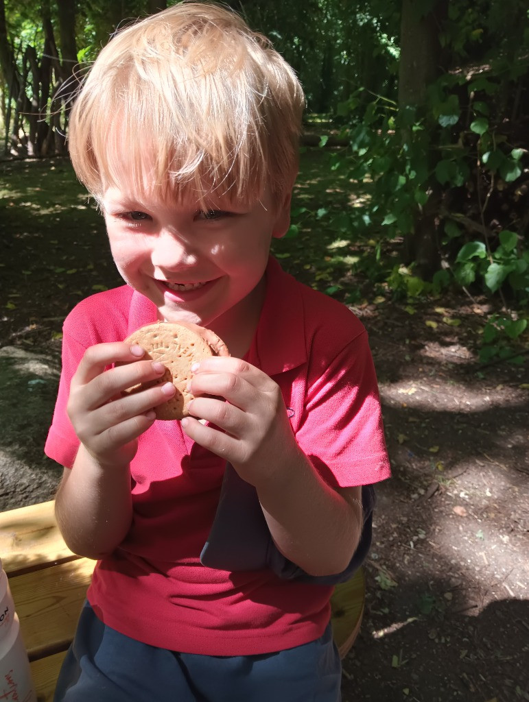 Smores and water play!, Copthill School