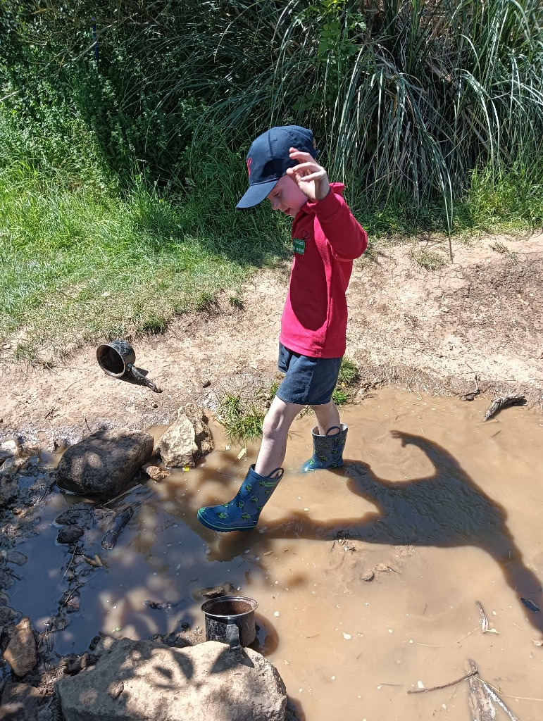 Smores and water play!, Copthill School