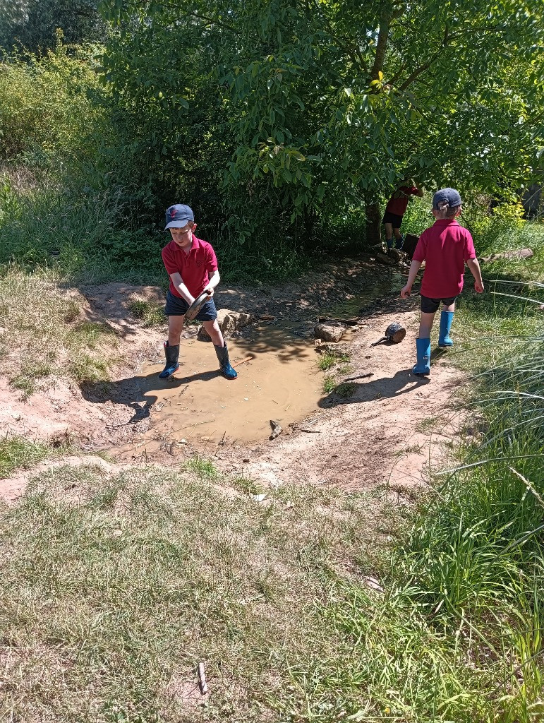 Smores and water play!, Copthill School