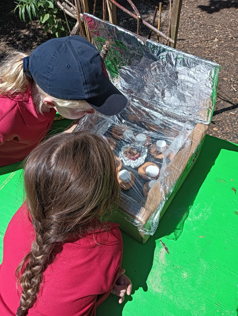 Smores and water play!, Copthill School