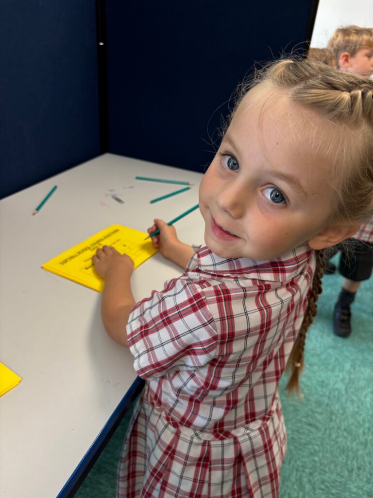 Year 1 Voting at the Polling Station&#8230;, Copthill School