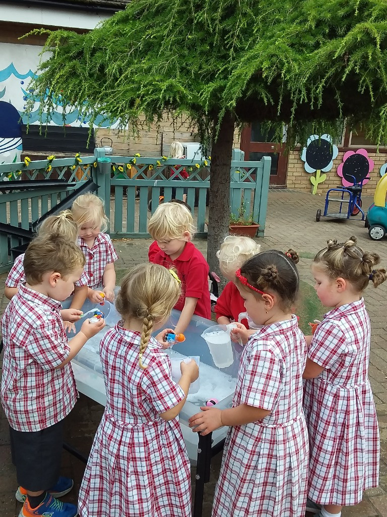 Exploring the outdoors!, Copthill School