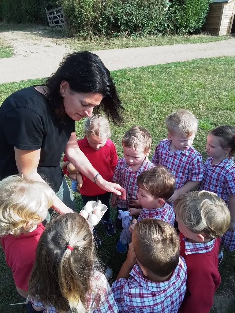 Exploring the outdoors!, Copthill School