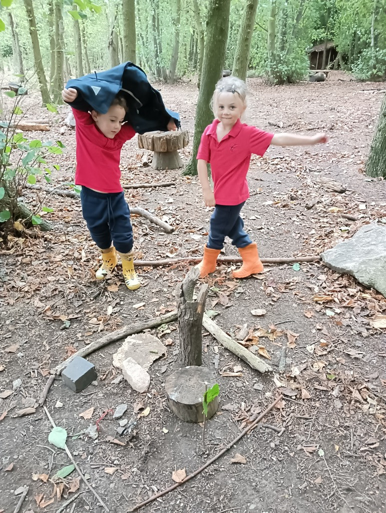 Outdoor map making, Copthill School