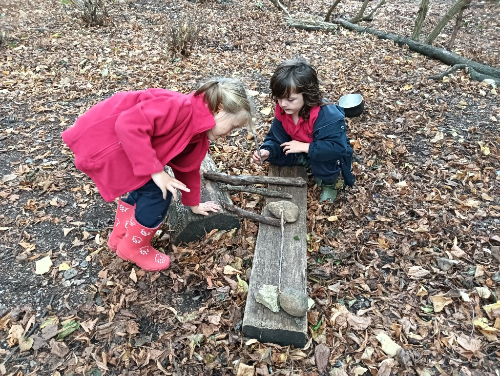 Outdoor map making, Copthill School