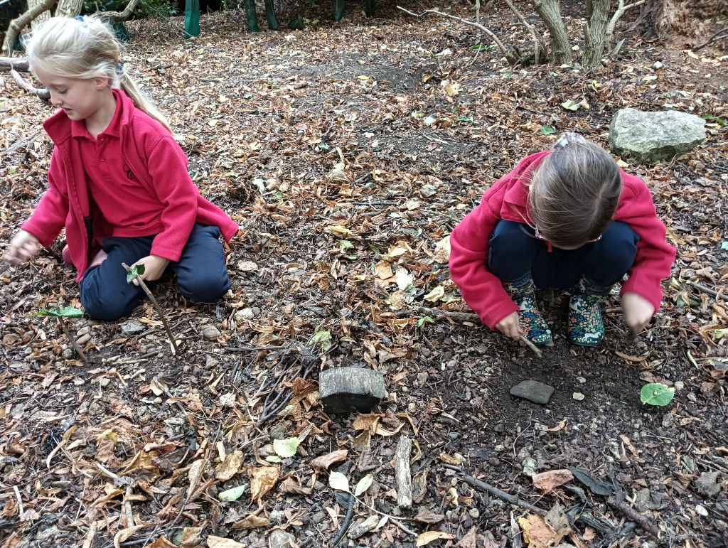 Outdoor map making, Copthill School