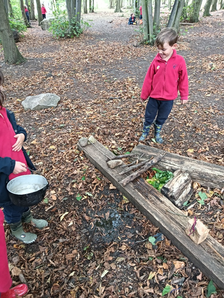 Outdoor map making, Copthill School