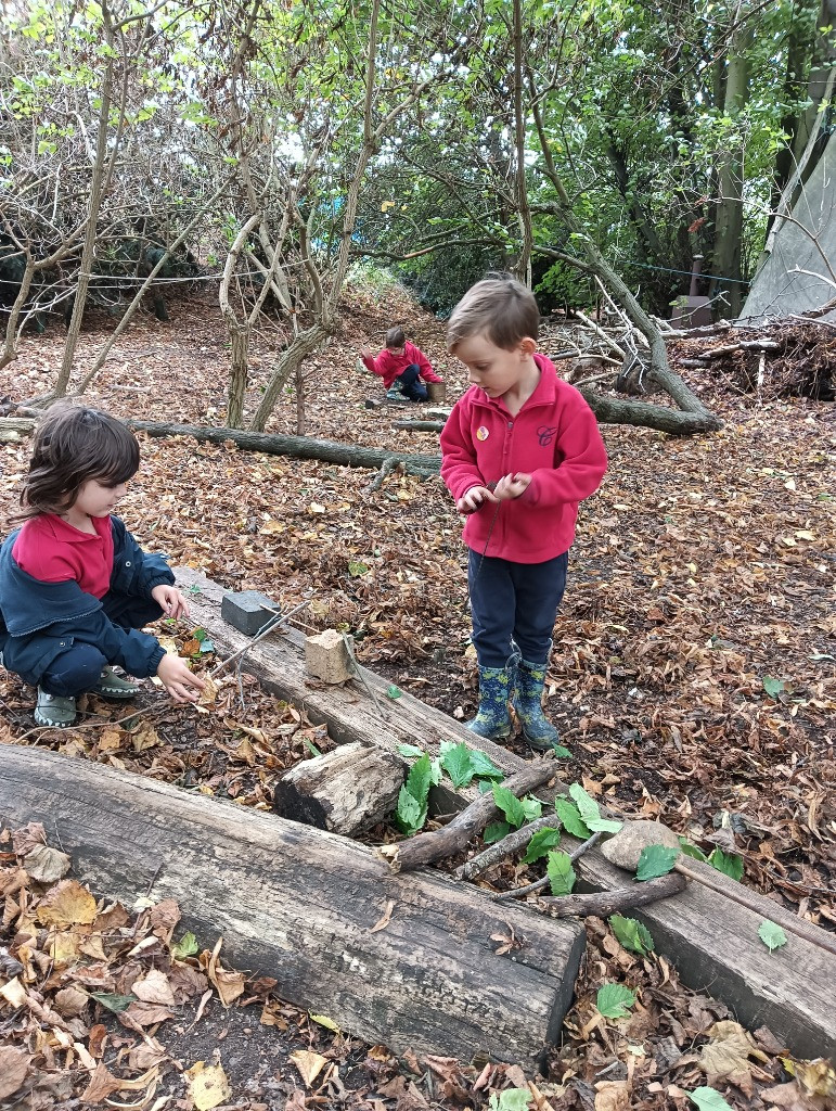 Outdoor map making, Copthill School