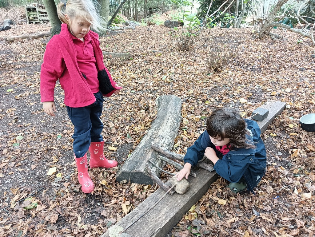 Outdoor map making, Copthill School