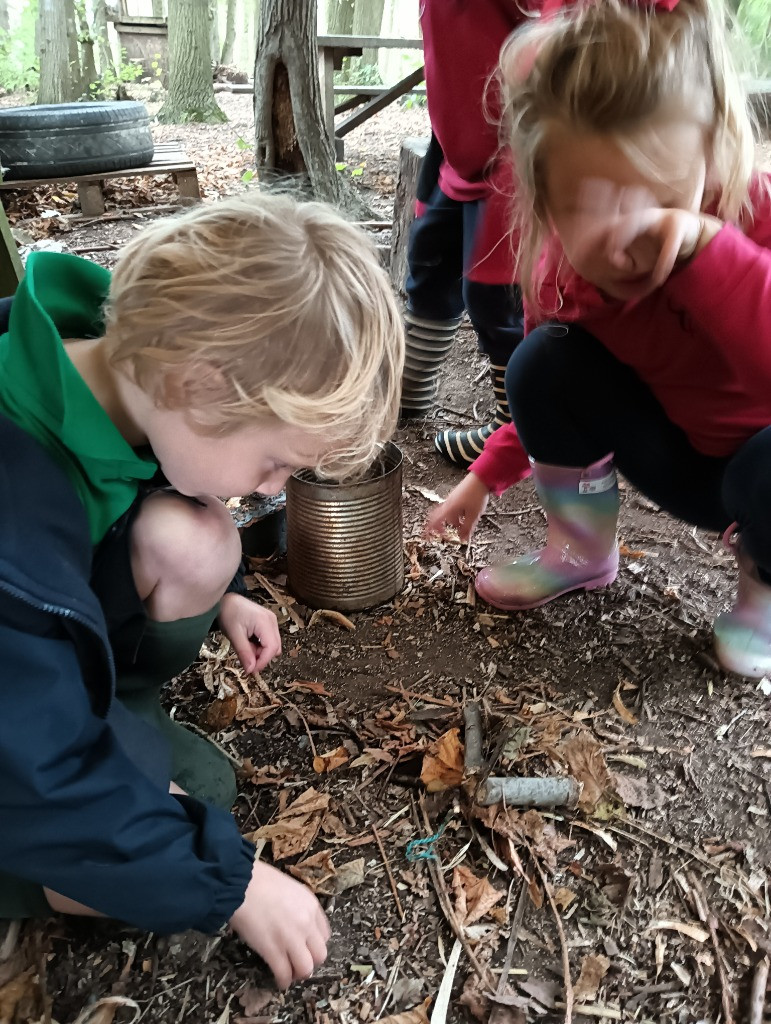 Outdoor map making, Copthill School