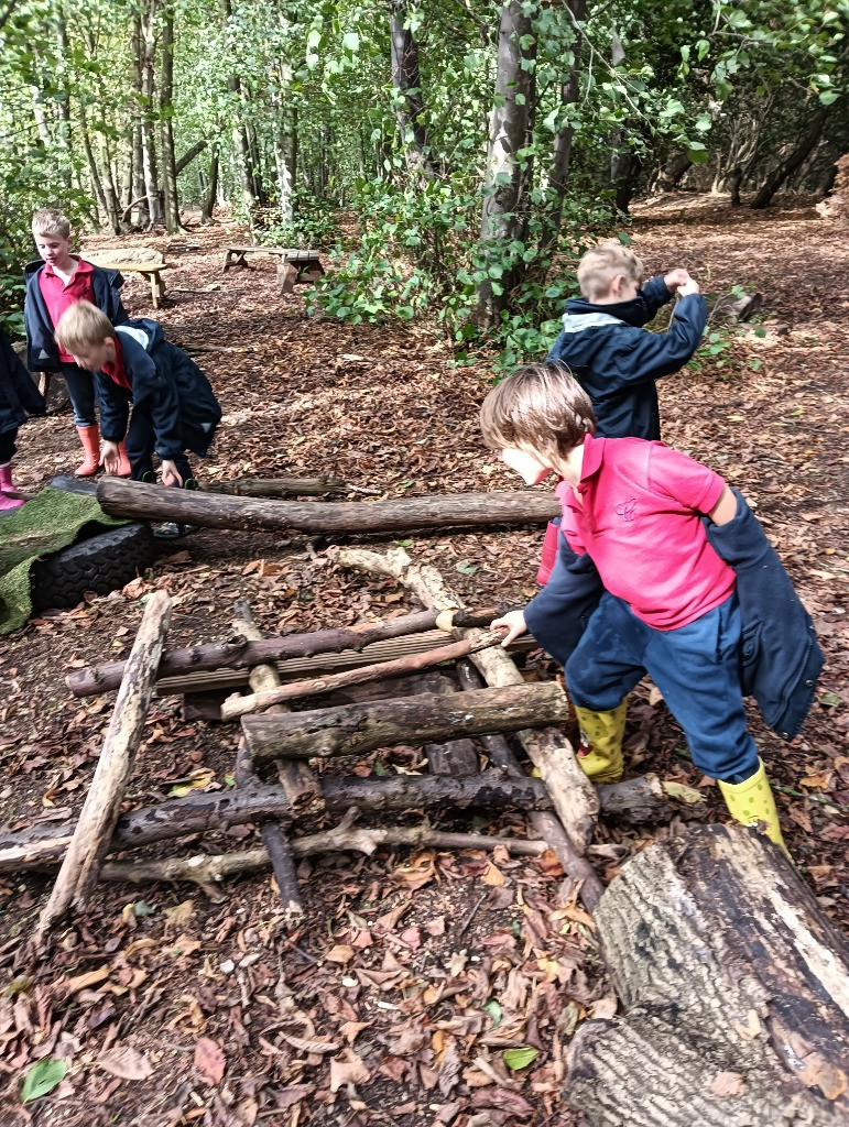 Outdoor map making, Copthill School