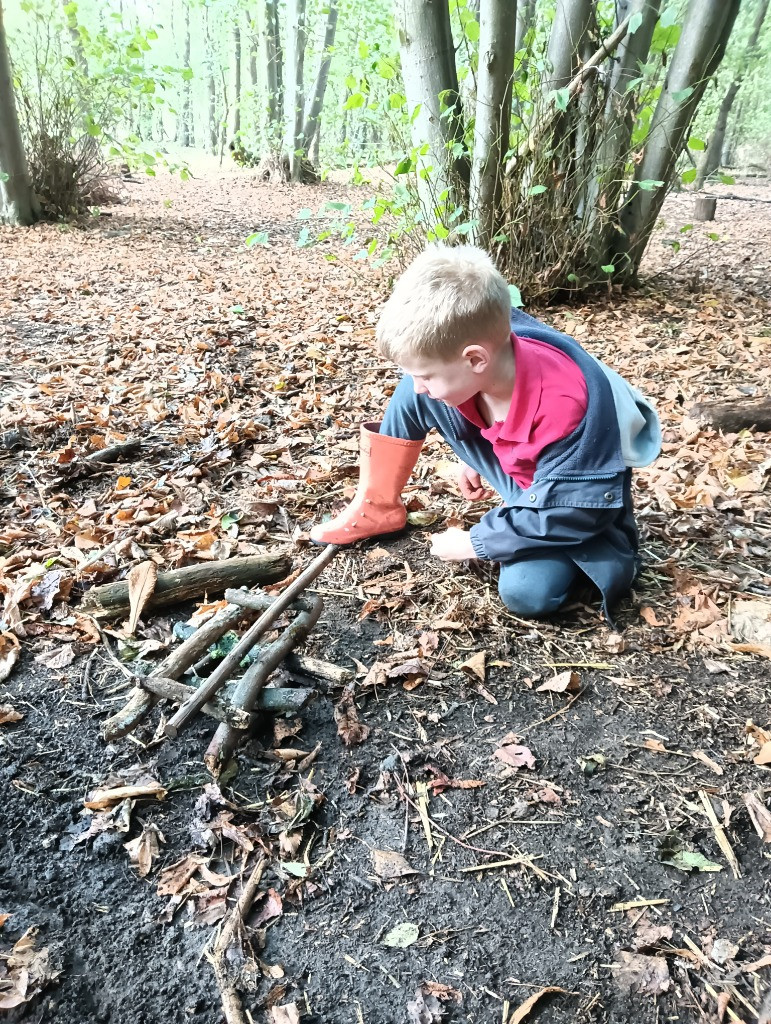 Outdoor map making, Copthill School