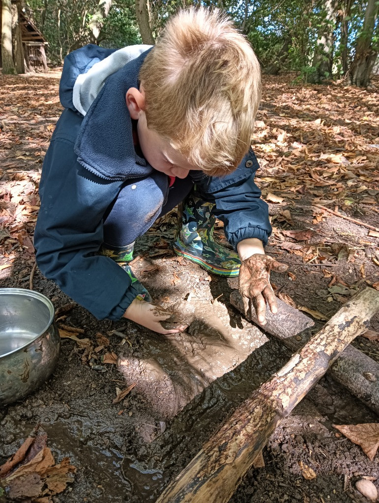 Outdoor map making, Copthill School