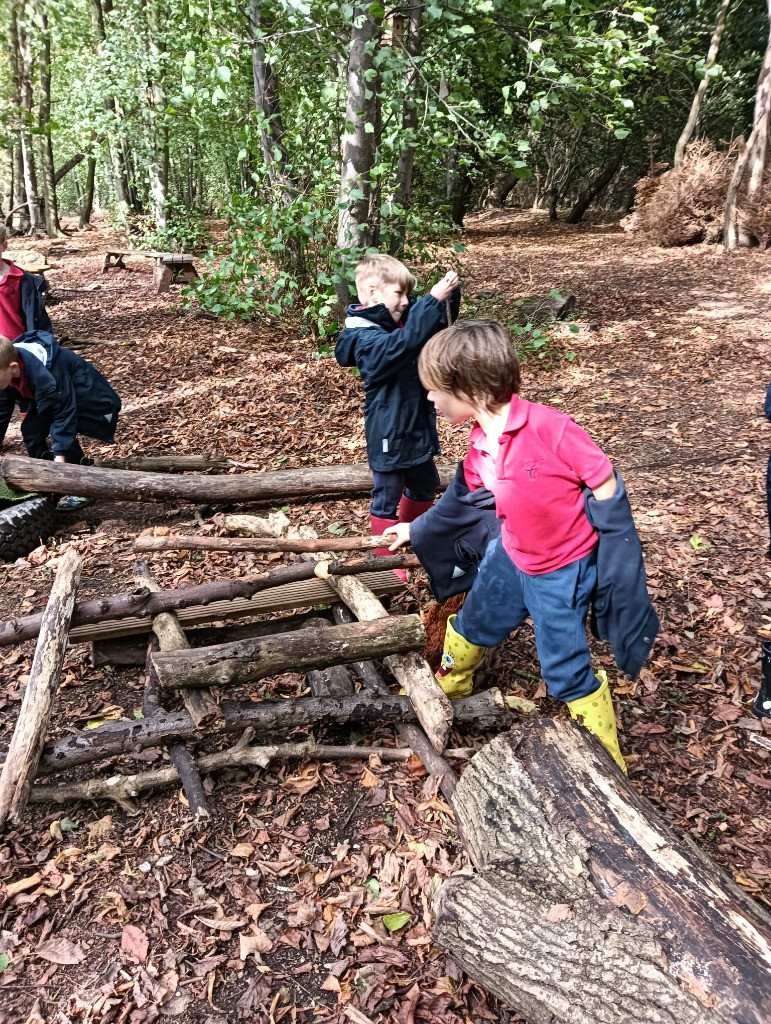 Outdoor map making, Copthill School